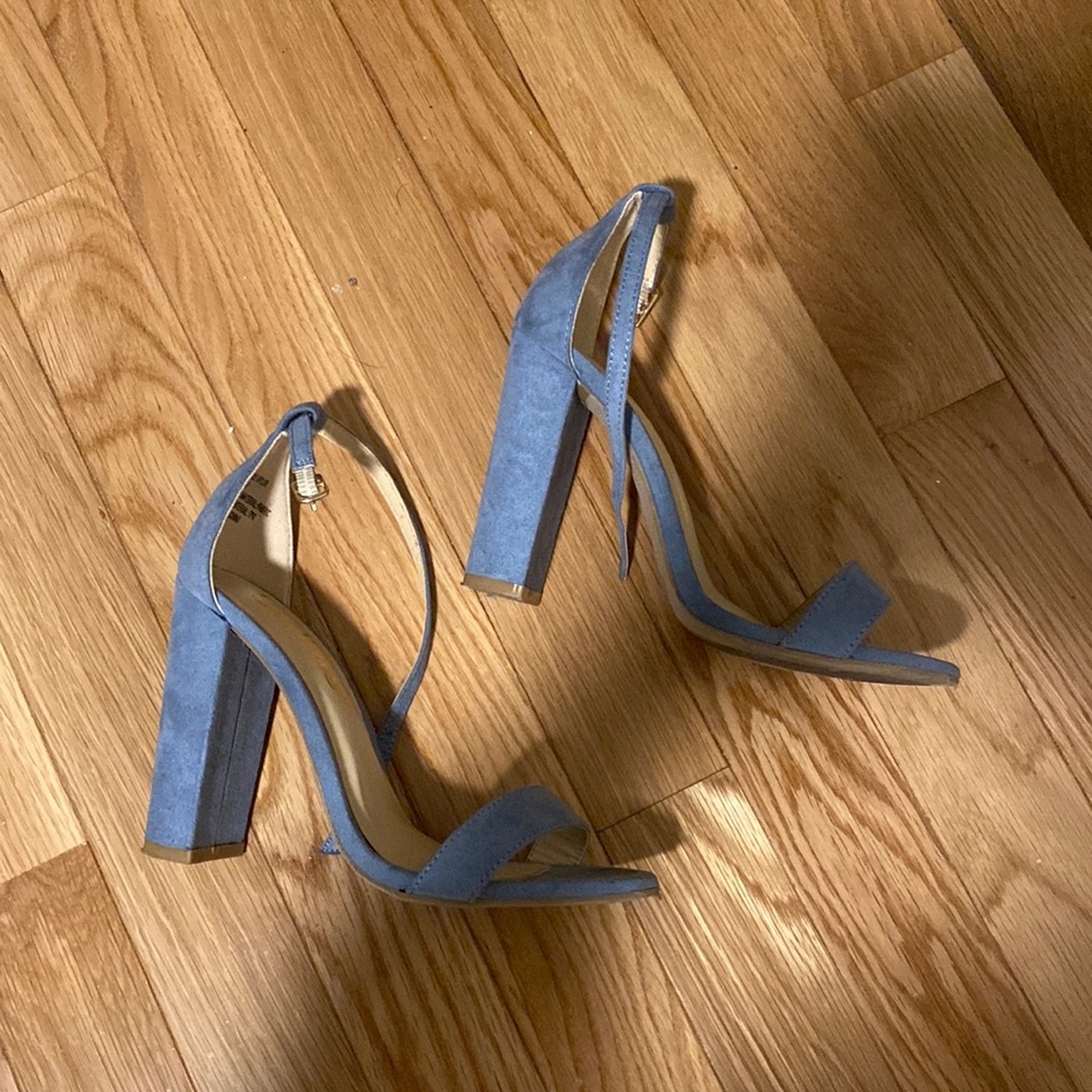 Blue Lulu Heels